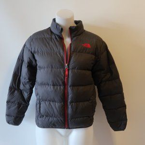 BOYS THE NORTH FACE GREY PUFFER JACKET L/14-16 *